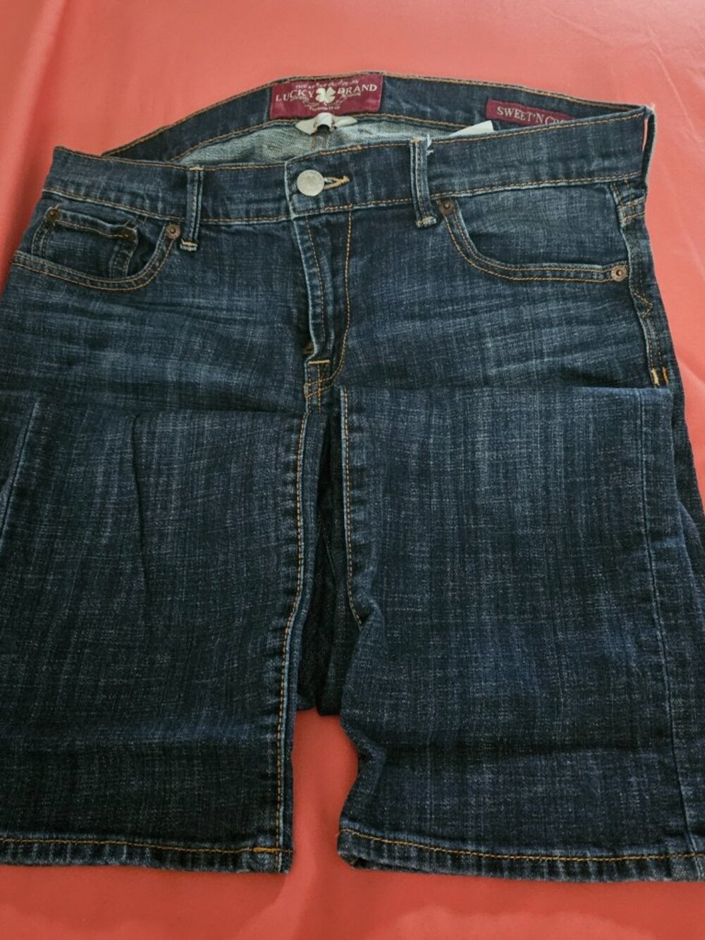 Lucky Brand Sweet N Crop Capri Jeans size 6/28